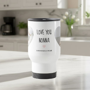 Gepersonaliseerde Love You Nonna Douane Reisbeker