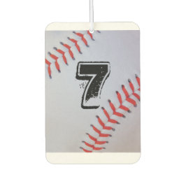 Gepersonaliseerde luchtverfrisser met speler Jerse