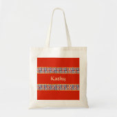 Gepersonaliseerde Lucky Blue Eight Wheel Mahjong T Tote Bag (Voorkant)