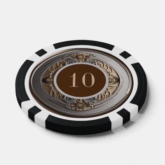 Gepersonaliseerde Lucky charme Poker Chips (Enkel)
