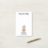 Gepersonaliseerde luide to-do lijst Notitieblok Post-it® Notes (Op bureau)