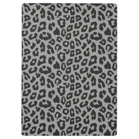 Gepersonaliseerde luipaard en zonnebloemen klembor klembord (Achterkant)