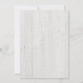 Gepersonaliseerde Lumberjack Theme Boys First Birt Kaart (Achterkant)