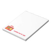 Gepersonaliseerde Lunchbox Love Notes Terug naar s Notitieblok (Linkerzijde)