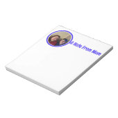 Gepersonaliseerde Lunchbox Love Terug naar school Notitieblok (Linkerzijde)