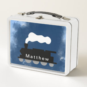 Gepersonaliseerde lunchbox trein