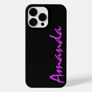 Gepersonaliseerde Luxe aangepaste naam Monogram iP iPhone 14 Pro Max Hoesje