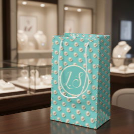 Gepersonaliseerde luxe geschenktas klein cadeauzakje