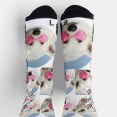 Gepersonaliseerde luxe hondenpatroon sokken (Top)