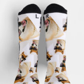 Gepersonaliseerde luxe hondenpatroon sokken (Top)