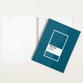 Gepersonaliseerde Lyons Blue Notitieboek | Aangepa (Display)
