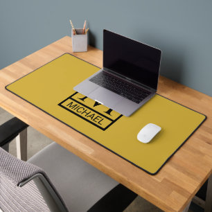 Gepersonaliseerde M Gold Gift Bag met Initiaal & N Bureaumat