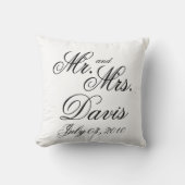 Gepersonaliseerde M. & Mevr. Sierkussen (Voorkant)