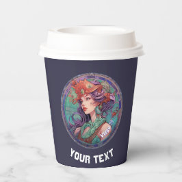 Gepersonaliseerde Maagd sterrenbeeld Papieren beke Papieren Bekers