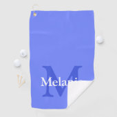 Gepersonaliseerde maagdenpalm golfhanddoek (Insitu)