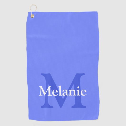 Gepersonaliseerde maagdenpalm golfhanddoek (Voorkant)