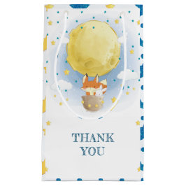 Gepersonaliseerde maan luchtballon gunst klein cadeauzakje