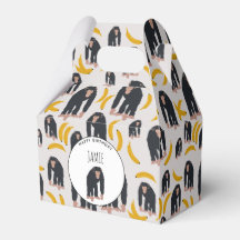 Gepersonaliseerde maandag-chimpansee & bananen-dag