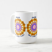 Gepersonaliseerde Maart Geboorte Bloem Daffodil Bl Koffiemok (Voorkant links)