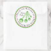 Gepersonaliseerde maatlepel Keuken Stickers (Tas)