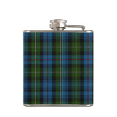 Gepersonaliseerde MacKenzie Tartan Mannen Flask He Heupfles (Achterkant)