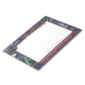 Gepersonaliseerde ‘Magische Nachtreis’ Notitieblok (Schuin)