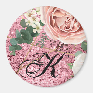 Gepersonaliseerde Magneet Geometrische Tuin Roos G