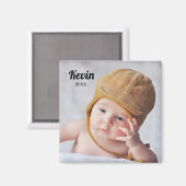 Gepersonaliseerde magneet met foto (Voorkant / Achterkant)