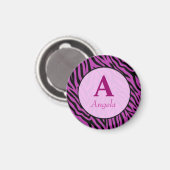 gepersonaliseerde magneet met je naam (Voorkant / Achterkant)