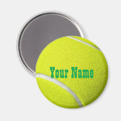 Gepersonaliseerde magneet tennisbal (Voorkant / Achterkant)