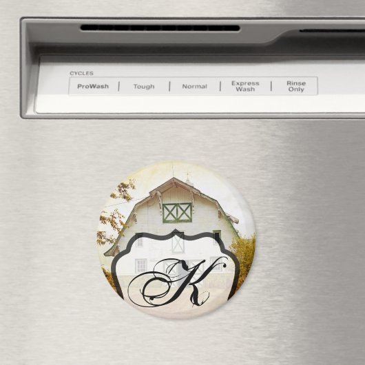 Gepersonaliseerde Magnet Sunset Barn Country Rusti (Insitu (Vaatwasser))