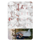 Gepersonaliseerde Magnet van de Kalender van de Vr Magneet (Verticaal)