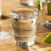 Gepersonaliseerde Maid of Honor Gift Ideeën Shot Glas
