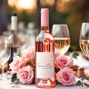 Gepersonaliseerde Maid of Honor Gift Ideeën Sparkling Wijnetiket