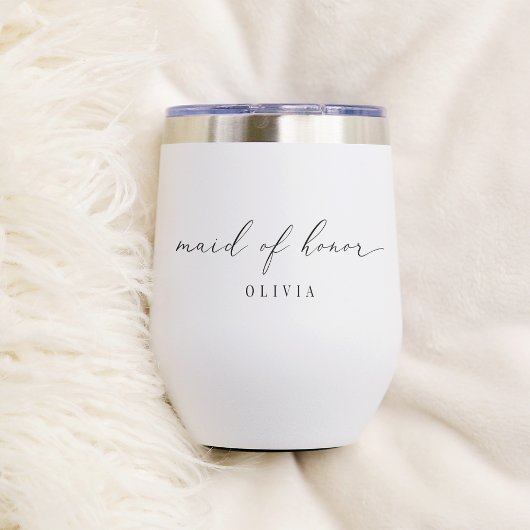 Gepersonaliseerde Maid of Honor Script bruiloft