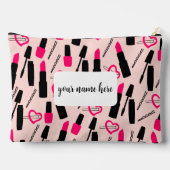 Gepersonaliseerde make-up toilettas etui (Achterkant)