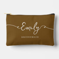 Gepersonaliseerde make-uptas bruidsmeisje cadeaus