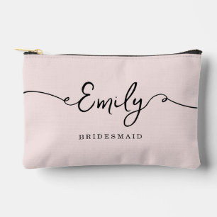 Gepersonaliseerde make-uptas bruidsmeisje cadeaus etui
