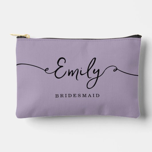 Gepersonaliseerde make-uptas bruidsmeisje cadeaus etui (Voorkant)