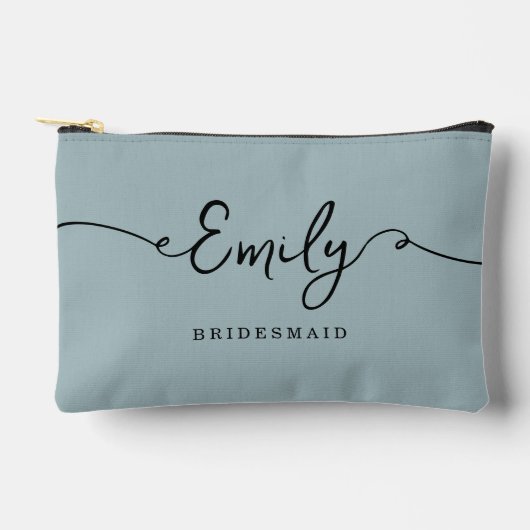 Gepersonaliseerde make-uptas bruidsmeisje cadeaus etui (Voorkant)