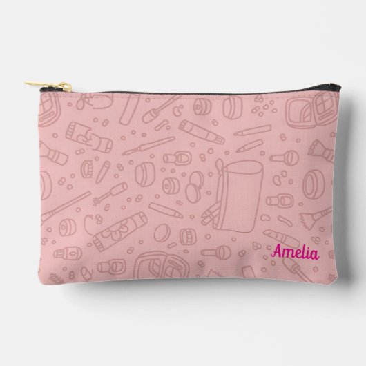 Gepersonaliseerde Make-uptas | Cosmetische tas met (Voorkant)