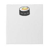 Gepersonaliseerde Maki Sushi | Alaska Roll Sushi Notitieblok (Voorkant)