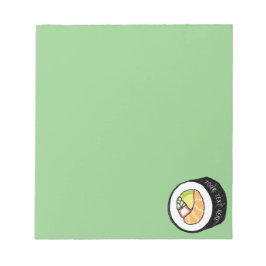 Gepersonaliseerde Maki Sushi | Salmon California R Notitieblok