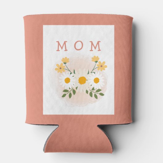 Gepersonaliseerde mam Geïsoleerd Kan Moederdag hou Blikjeskoeler (Achterkant)