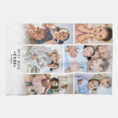 Gepersonaliseerde mama fotocollage theedoek (Horizontaal)