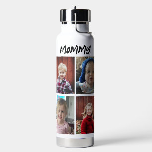 Gepersonaliseerde mama Kinderfoto's Waterfles