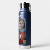 Gepersonaliseerde mama | Kinderfoto's Waterfles (Achterkant)