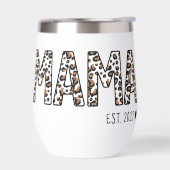 Gepersonaliseerde MAMA Leopard Print Est. (Links)