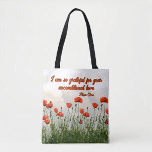 Gepersonaliseerde mama naam flores B Tote Bag