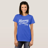 Gepersonaliseerde mama sinds jaar t-shirt (Voorkant volledig)